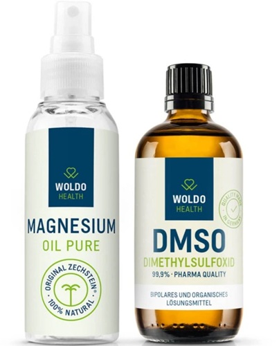 DMSO, MSM, Hořčíkový olej
